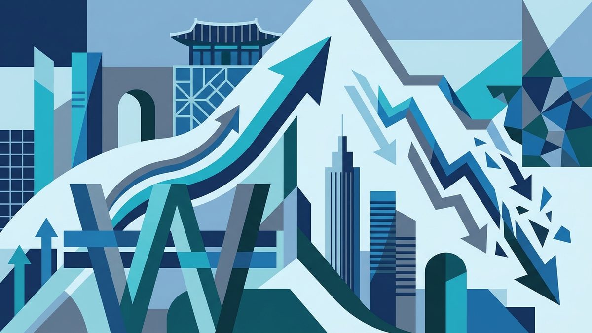 Korean Won Firms to 1,446.7 After a 19.9-Won Three-Session Swing